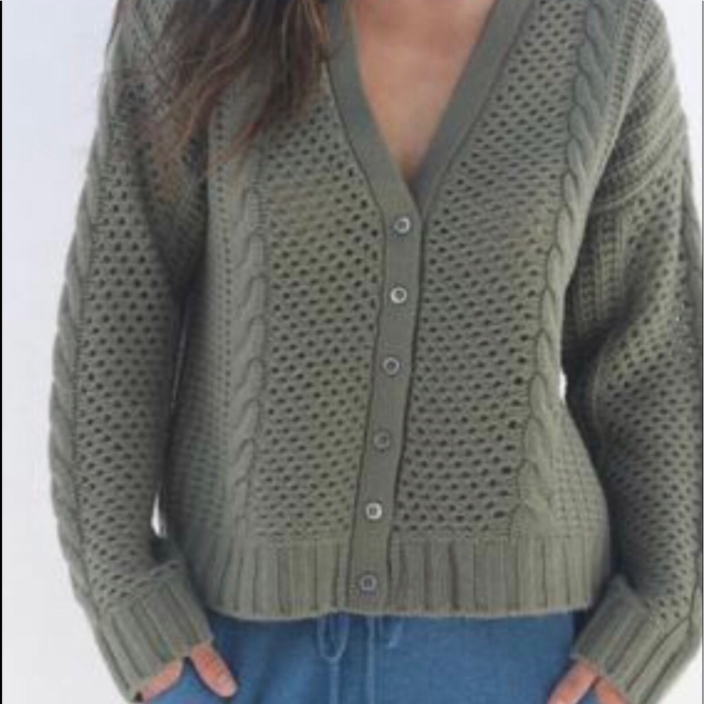 OATS Cashmere Cardigan Sweater - NWT